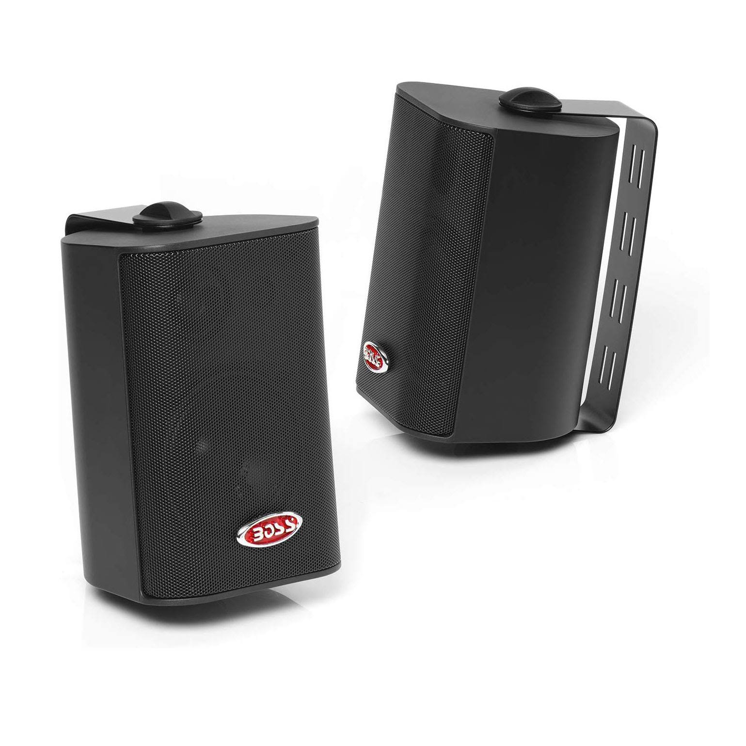 Boss Audio 200 Watt 4-Inch 3-Way Weatherproof Marine Speakers, Set of 2 (2 Pack)