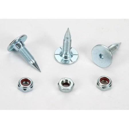 Stud Boy 2238-P2 Kwik Pixx Push Through Steel Race Studs - 1.20in. Stud Length - 5/16in. Thread