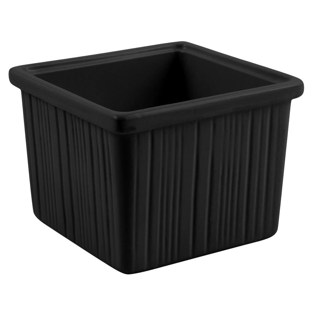 Bon Chef 9502S Garnish Bowl, 2 qt. 8 oz., Black