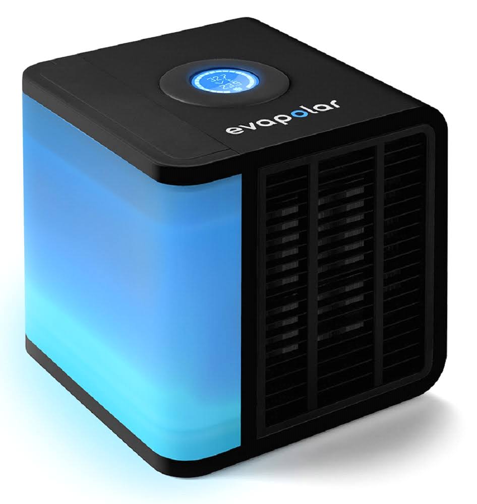 Evapolar evaLIGHT Personal Evaporative Air Cooler and Humidifier - Cleaner, Portable Air Conditioner (Black)