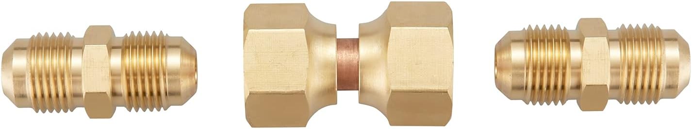 LitOrange 4 PCS Brass 3/8