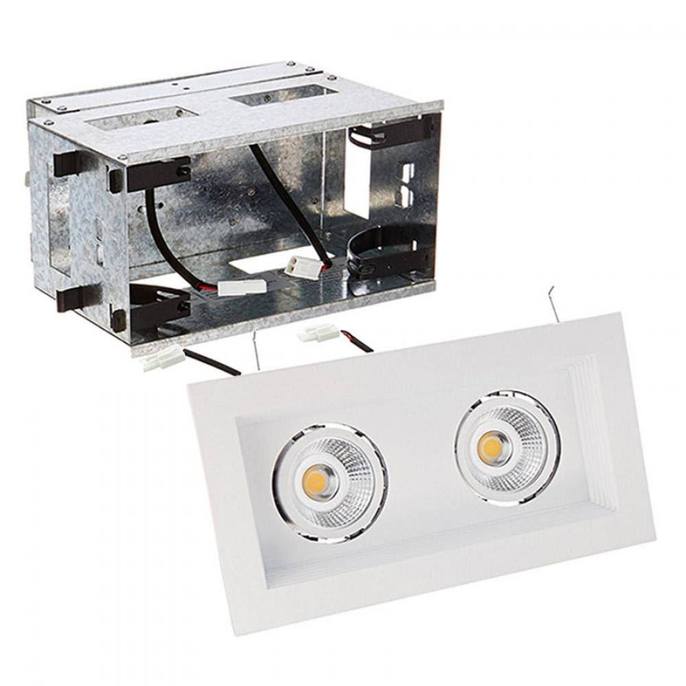 WAC Lighting MT-3LD211R-W927-WT Mini Multiples LED Module White Remodel Housing with Trim