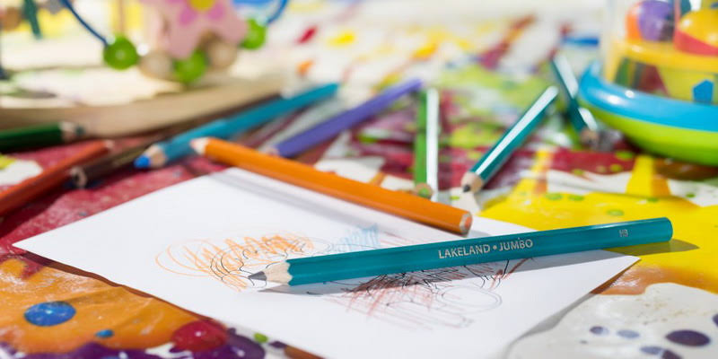 Derwent Lakeland 144 Jumbo Grip Colour Pencils Class Pack - Derwent