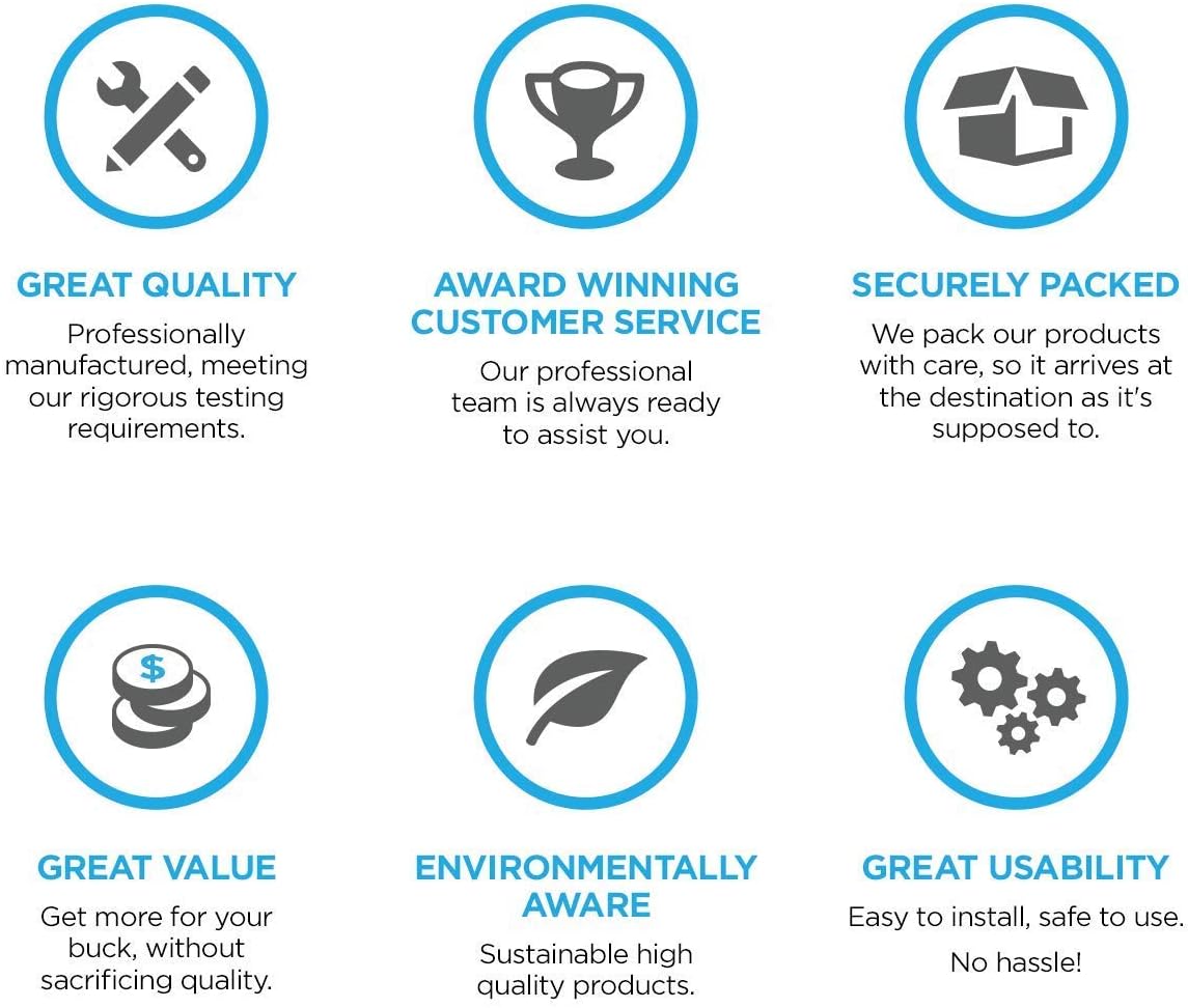 LD Compatible Replacements for HP 201X Set of 4 High Yield Toner Cartridges: 1 CF400X Black, 1 CF401X Cyan, 1 CF402X Yellow, and 1 CF403X Magenta Pack of 2