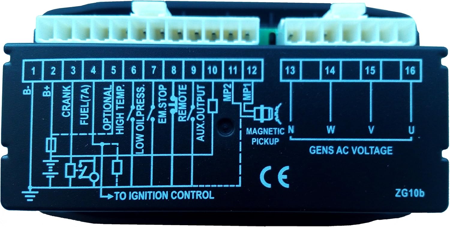 SMARTGEN MGC100 Manual/Remote Start Generator Controller Module Pack of 2