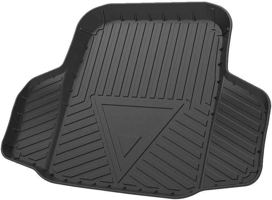 Accord Cargo Liner for Honda Accord Sedan 2018 2019 2020 2021 2022 Trunk Liner Tray Heavy Duty Rubber Rear Cargo Area Mat Waterproof Protector Floor Mat Black (All Models)