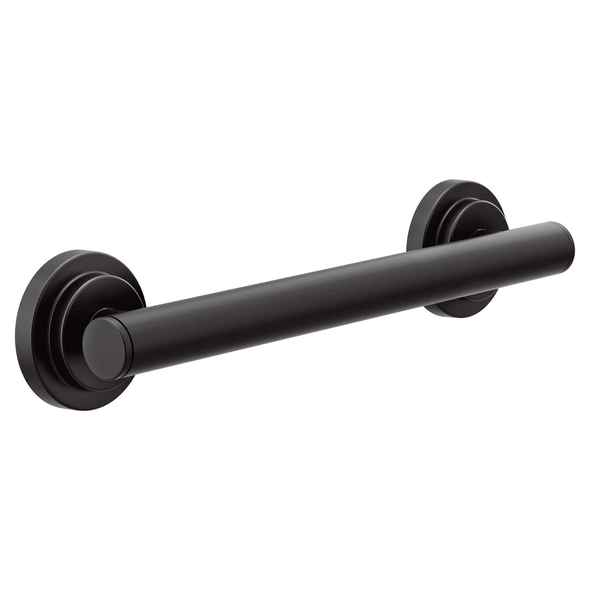 Moen YG0712BL Black ISO 12x22 Grab Bar