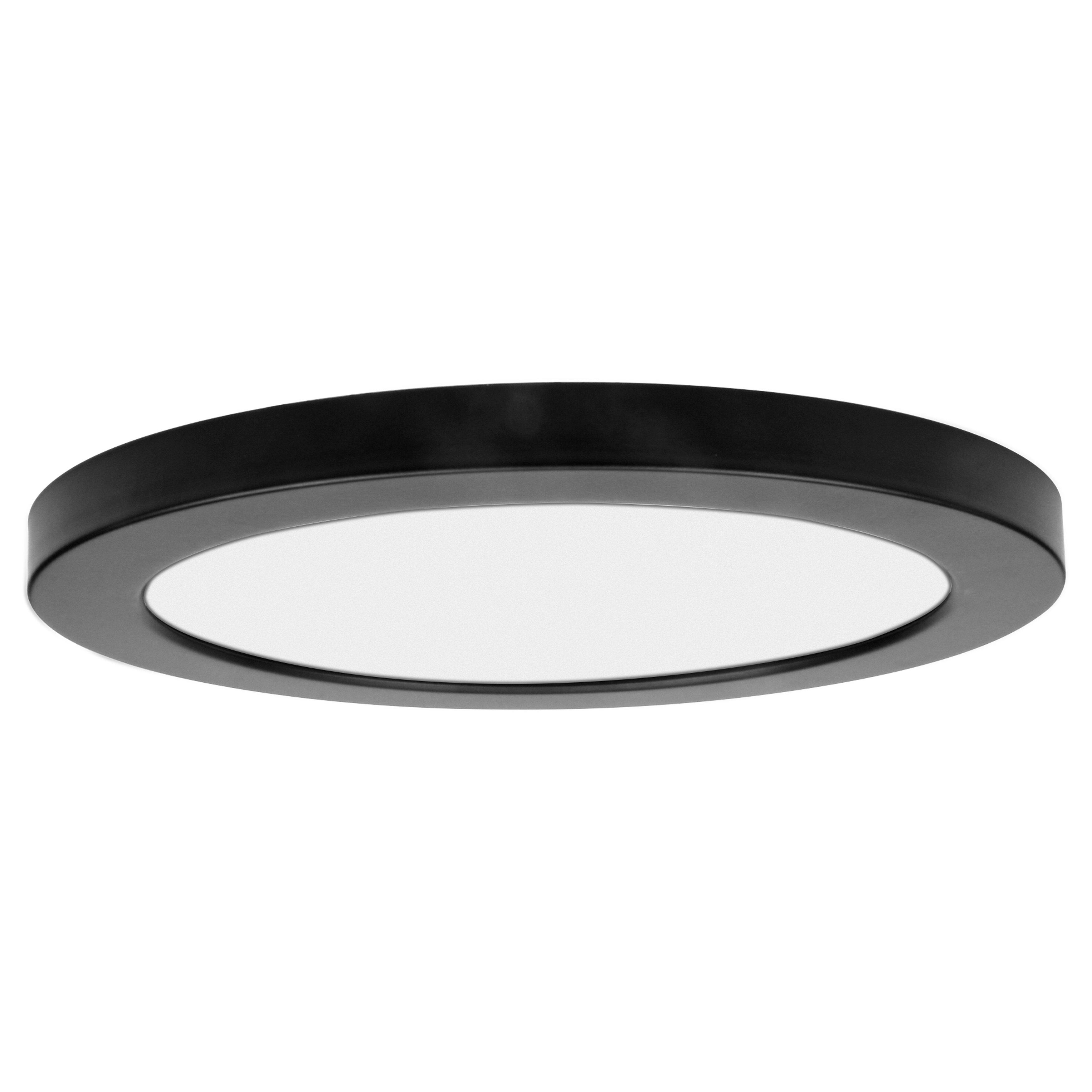 Access ModPLUS LED Round Flush Mount - Black - 20837LEDD-BL/ACR