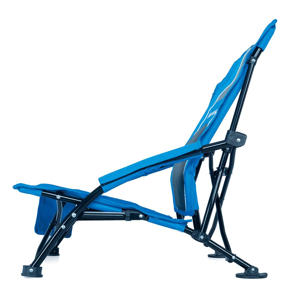 Strongback Low Gravity Beach Chair Heavy Duty Portable Camping and Lounge Travel Outdoor Seat with Built-in Lumbar Support