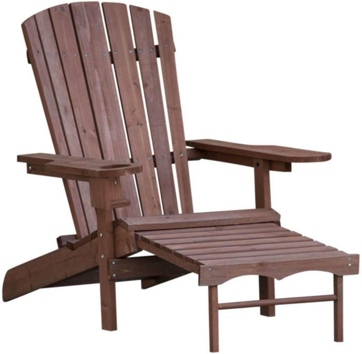 WUnlimited RA123-2 W Unlimtied Outdoor Adirondack Chair with Ottoman Set, Blue