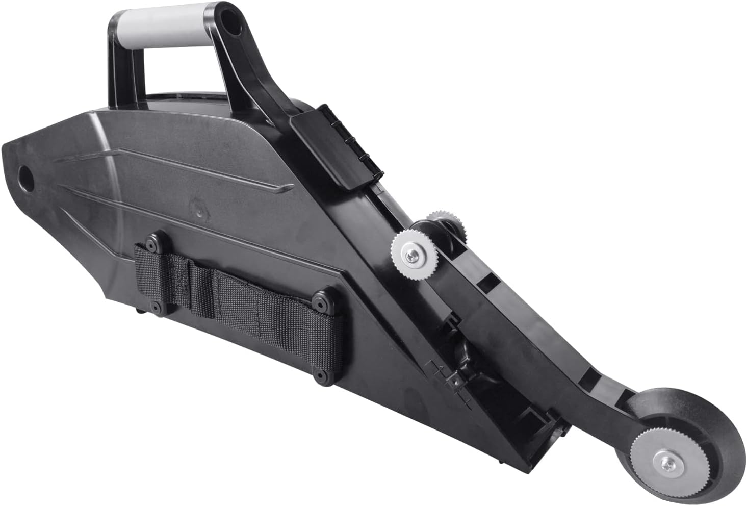 Drywall Banjo Taping Tool, Dry wall Banjo Taping Tools, with Reversible Inside Corner Roller Wheel, Drywall Tools for Decoration and Renovation, Right/Left Hand Operation(Black)