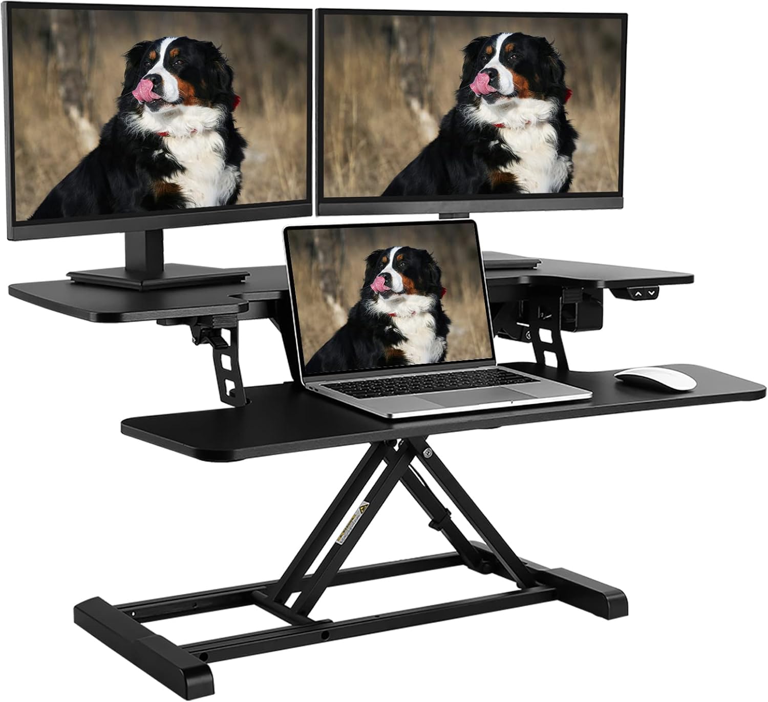 FlexiSpot Motorized Standing Desk Converter 36