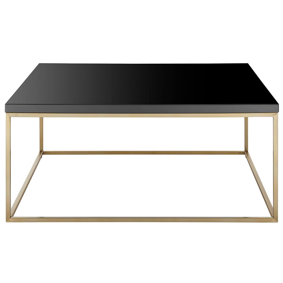 Euro Style Teresa Square Coffee Table - Black