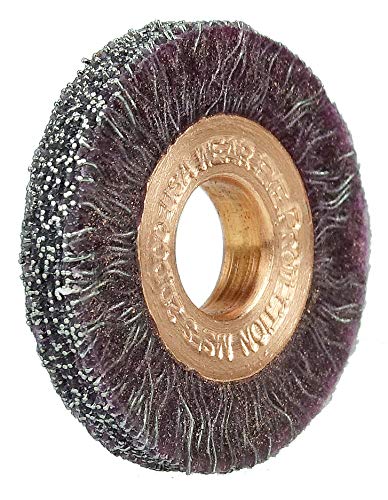 Weiler 35293 Polyflex Encapsulated Small Diameter Crimped Wire Wheel, 1-1/4