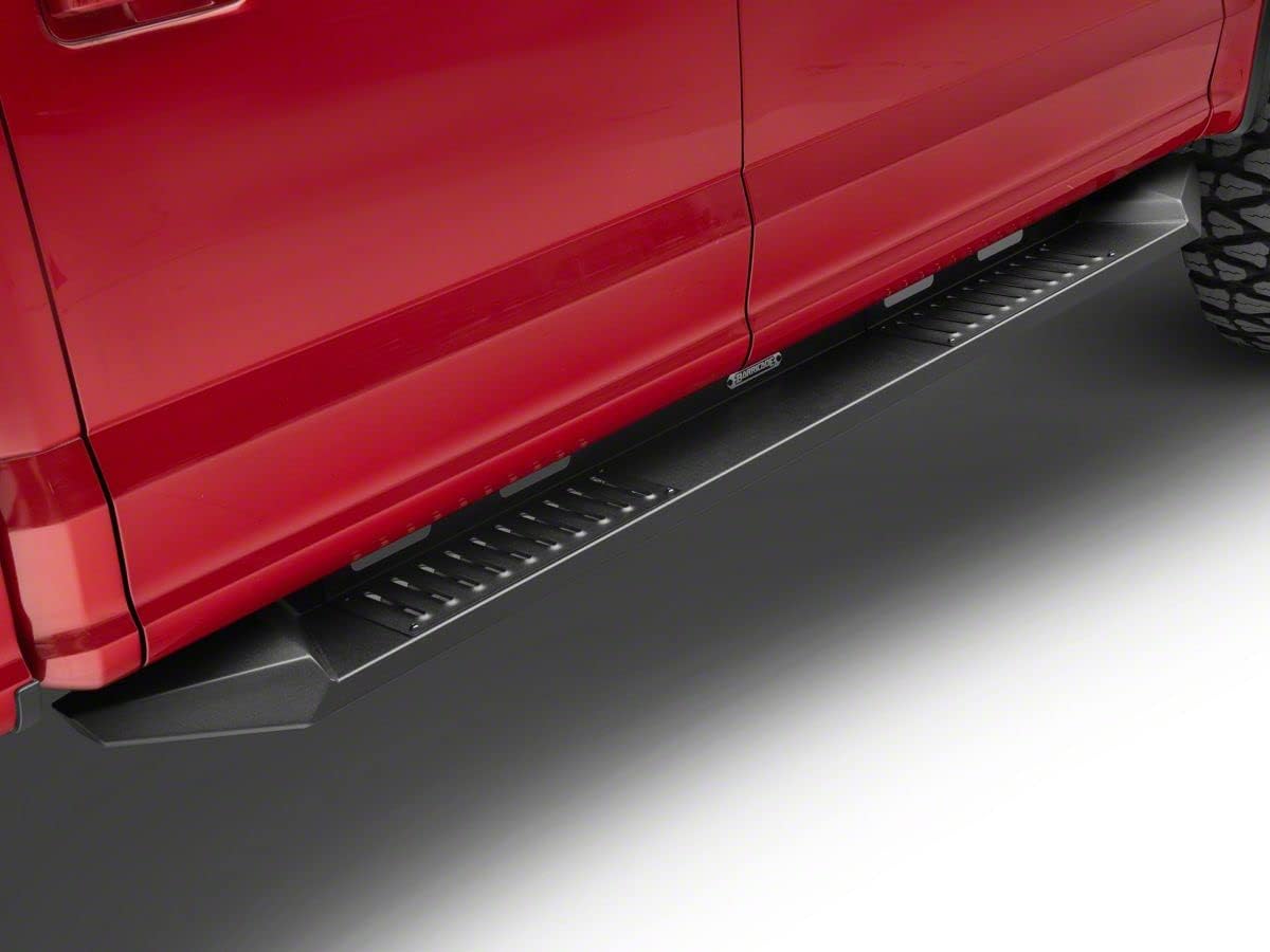 Barricade HD Steel Running Boards; Black Compatible with 15-22 F-150 SuperCab
