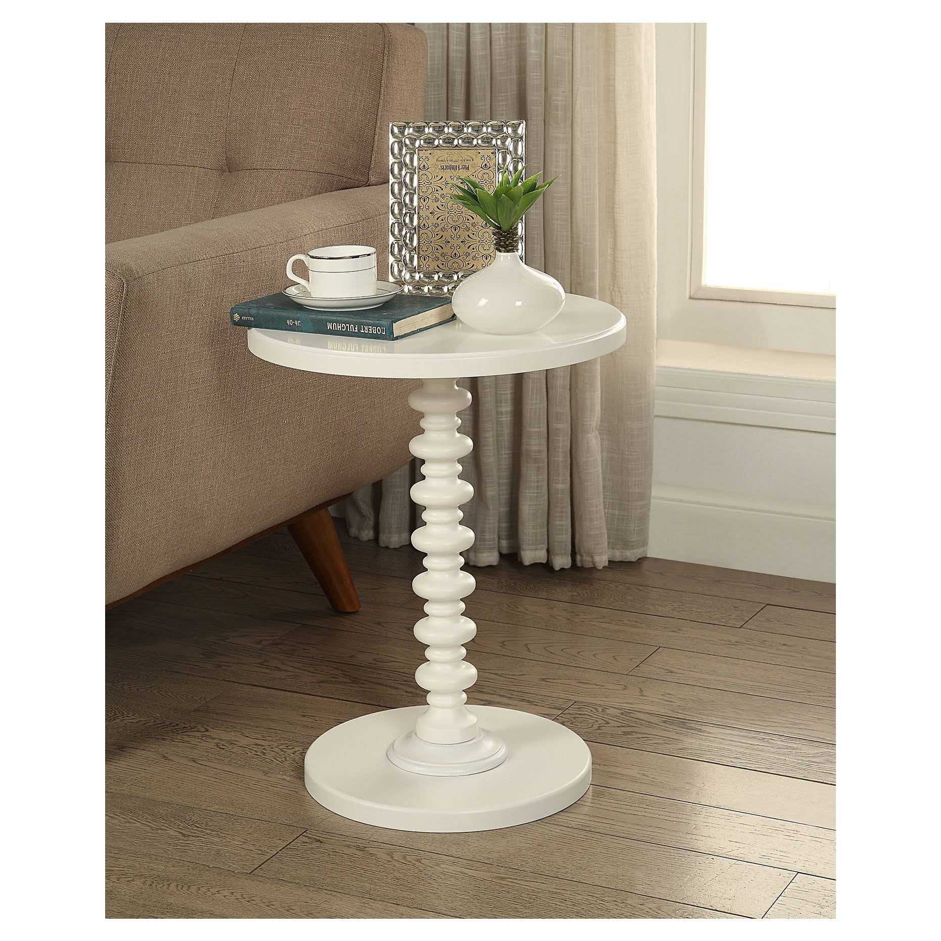 End Table White - Acme Furniture