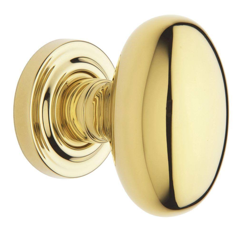 Baldwin 5025030priv Privacy Door Knob, Polished Brass