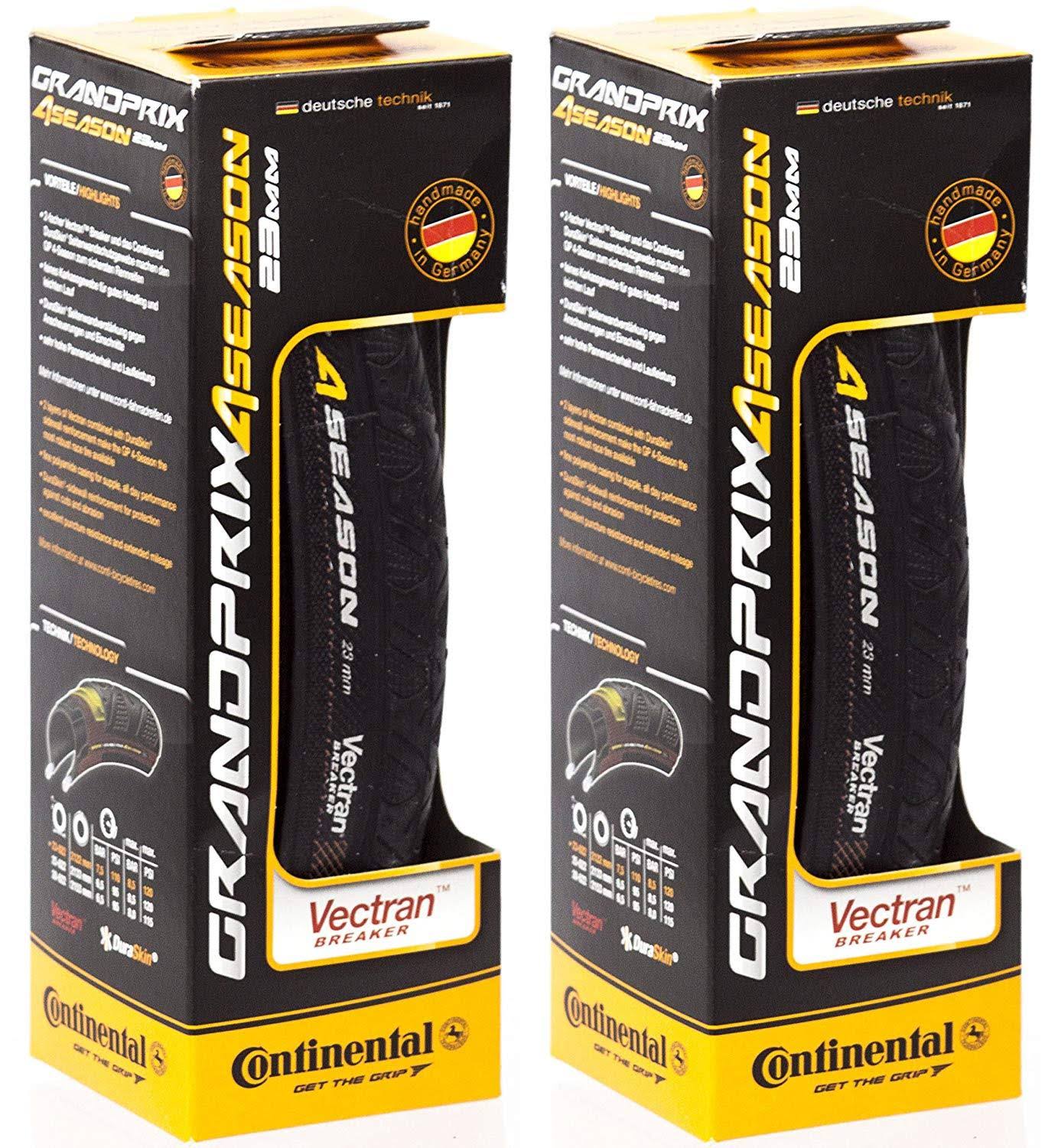 Continental 2 Pack Grand Prix 4 Season 700 x 23c Tire