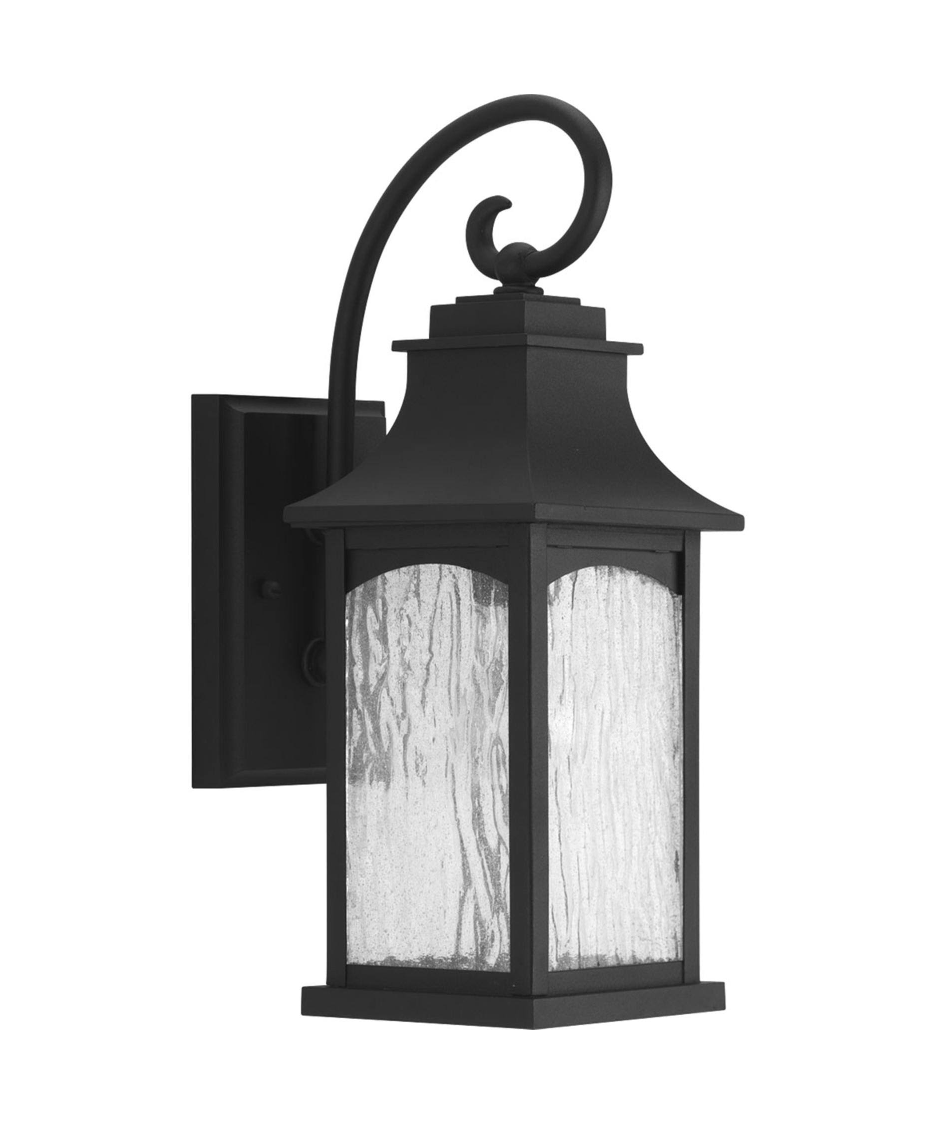 Progress Lighting Maison 1-Light Outdoor Wall Lantern; Black P5753-31