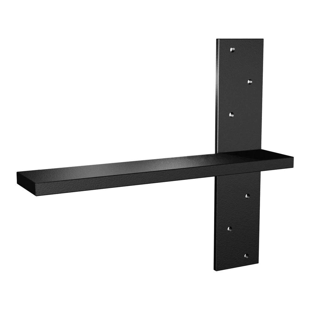 22 in. Aluminum Free Hanging Universal Angled Shelf Bracket