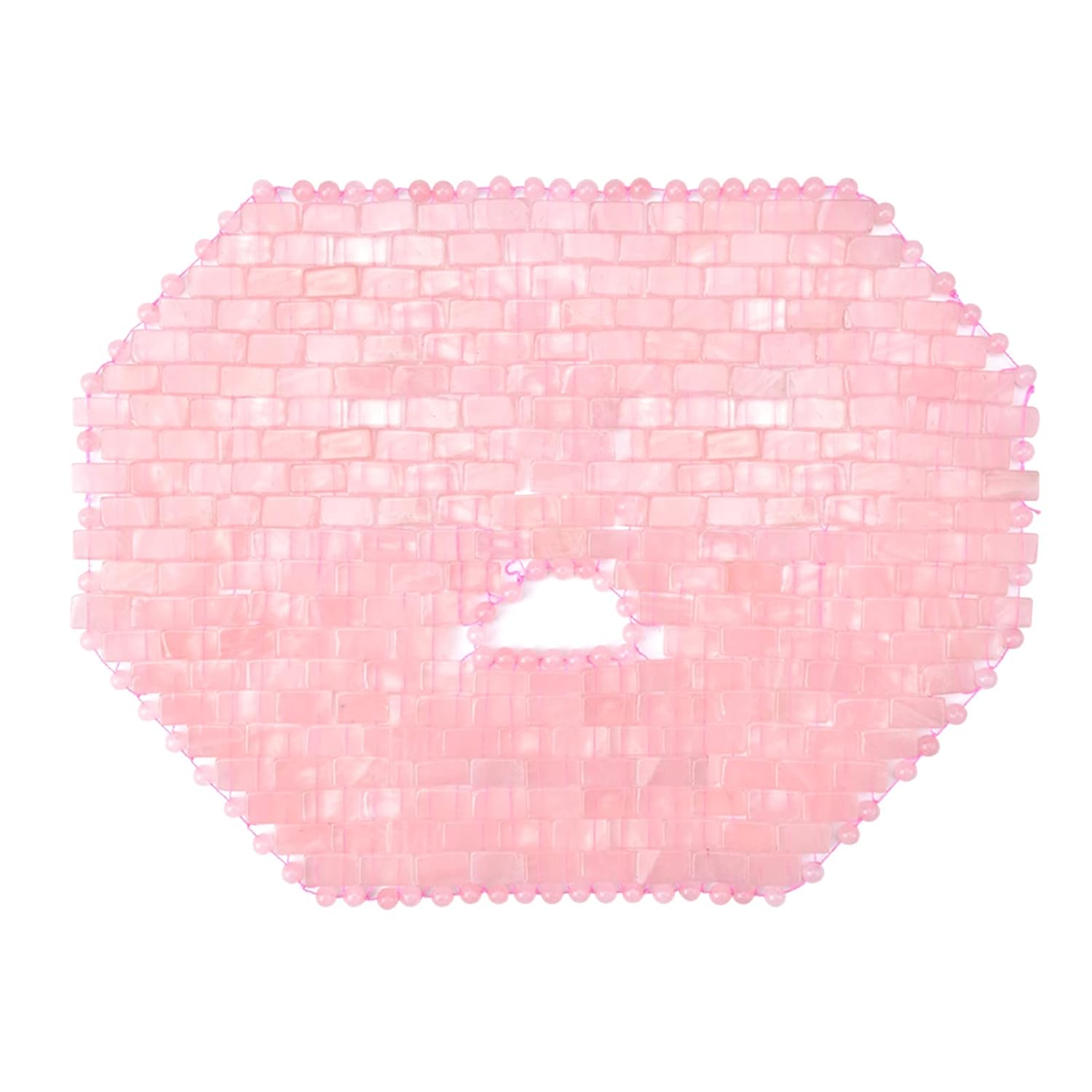 Jade Mask for Face Rose Quartz Face Mask Cover Eyes for Diminish Puffiness Relax Skin Care Spa