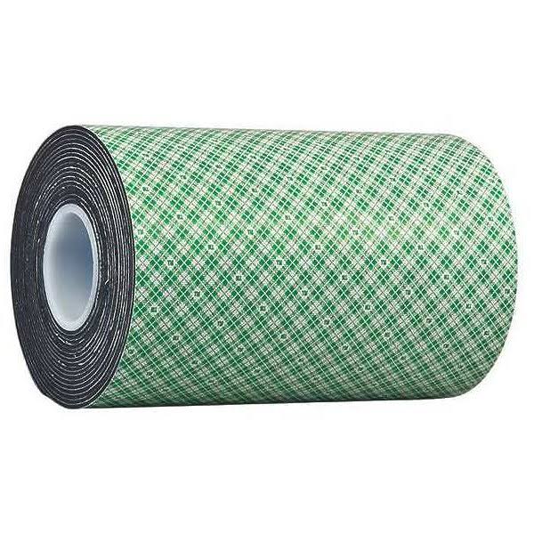 3M 4056 Double Coated Tape,6 in x 5 Yd.,black