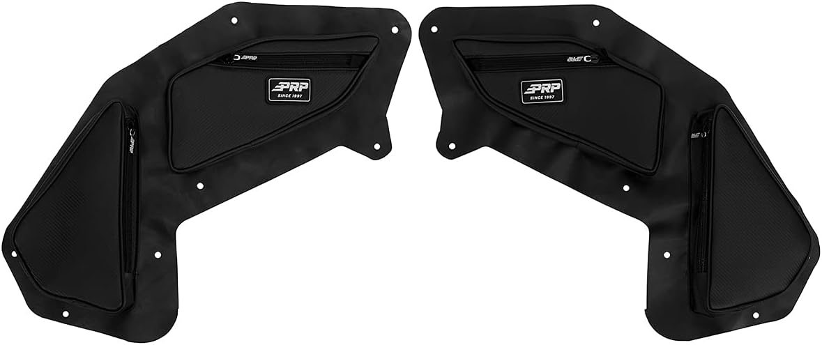 PRP Seats E96-210 Rear Door Bags for Polaris RZR PRO XP4 (Pair),Black