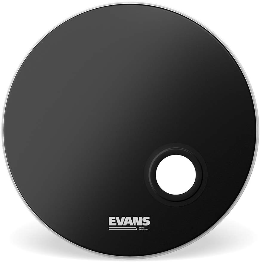 Evans REMAD Resonant Bass Drum Head, 22 Inch Pack of 2
