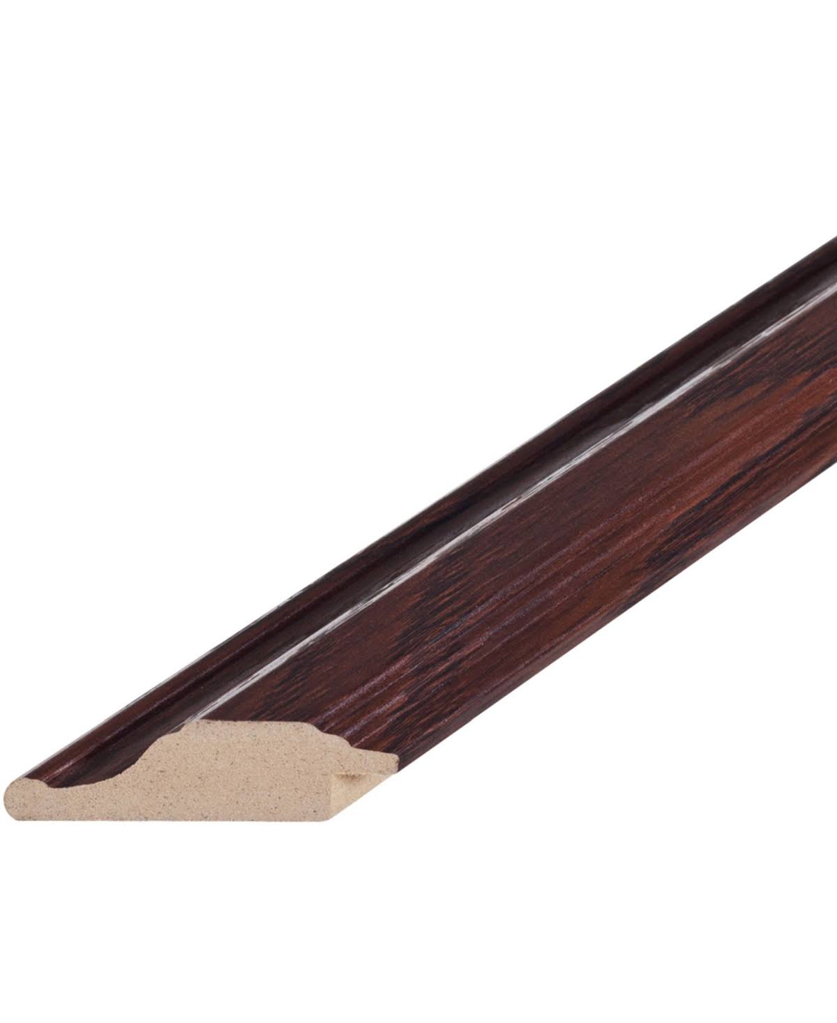 Trademark Fine Art ALI5700-W1616BMF Floral Abstract by Lisa Powell Braun, Black Matte, Wood Frame 16x16-Inch