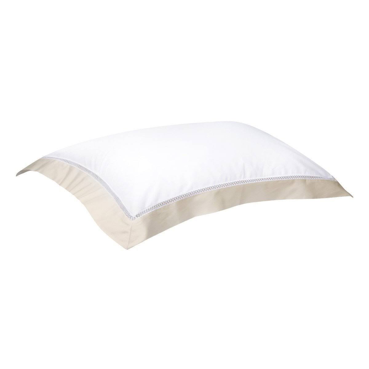 Yves Delorme Walton Bedding - Nacre (ivory) | King Sham