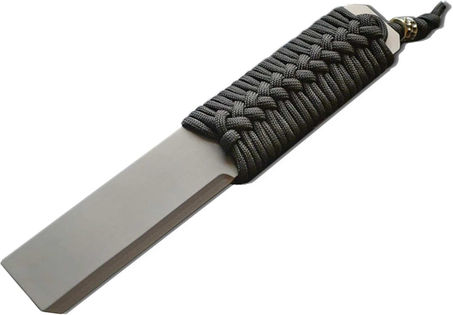 Pry Bar Titanium Crowbar camping survival Tools EDC Gear Bottle Opener Multi-Function Tool (black 5.5