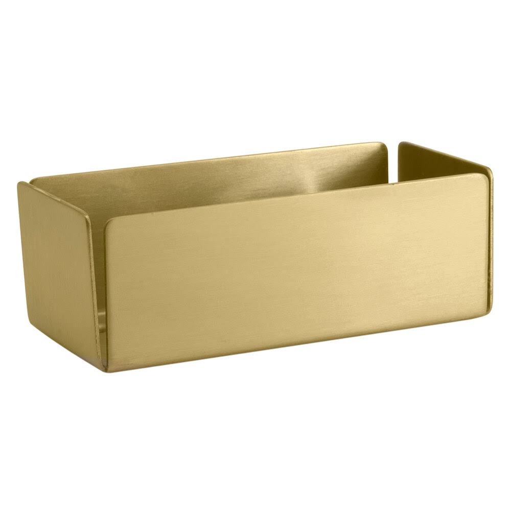 Front of The House Matte Brass Packet Holder (Set of 2)