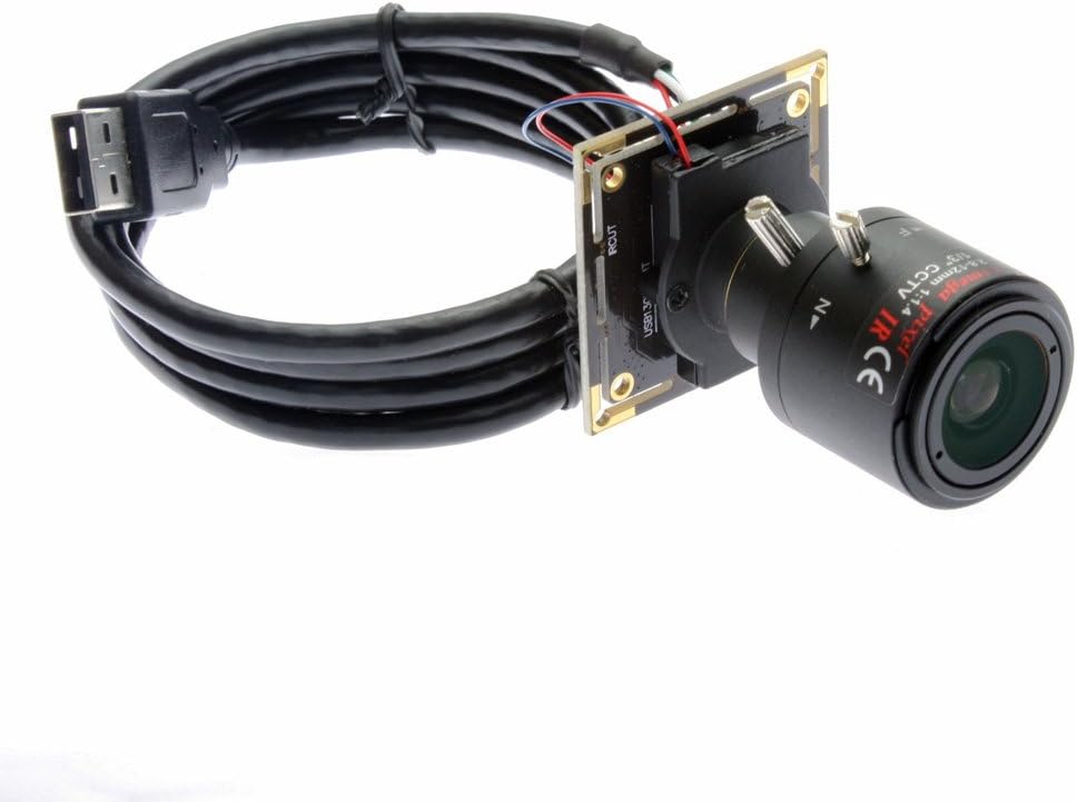 ELP 1080x960 Hd 2.8-12mm Varifocal Lens USB Webcam for Video Conference Pack of 2