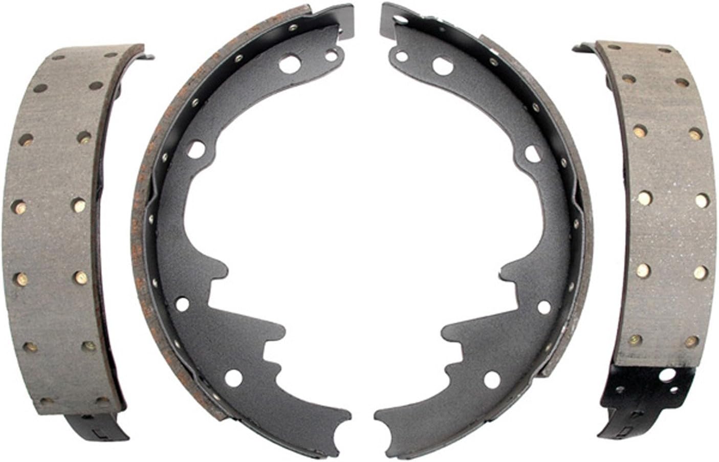 ACDelco Gold 17449R Riveted Rear Drum Brake Shoe Set