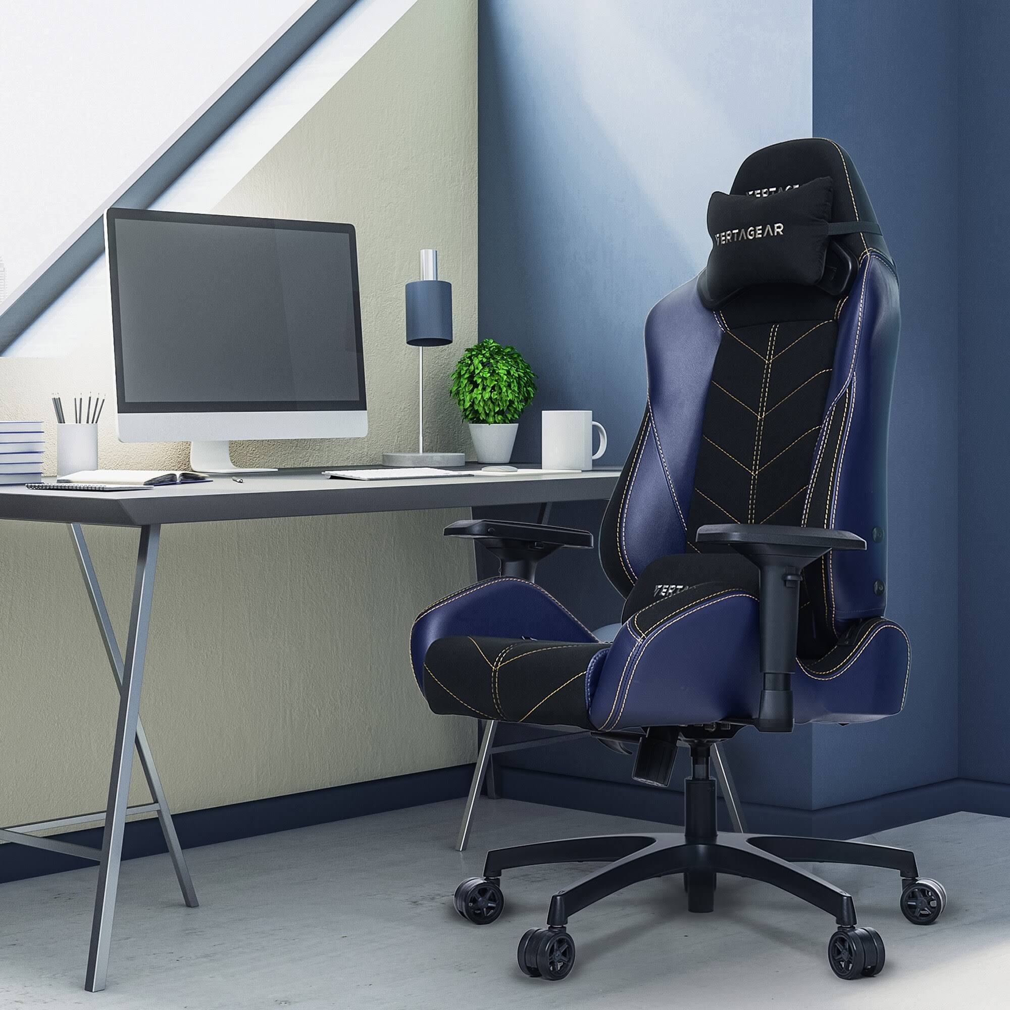 Vertagear S-Line 5000 Gaming Chair, Large, Black/Red