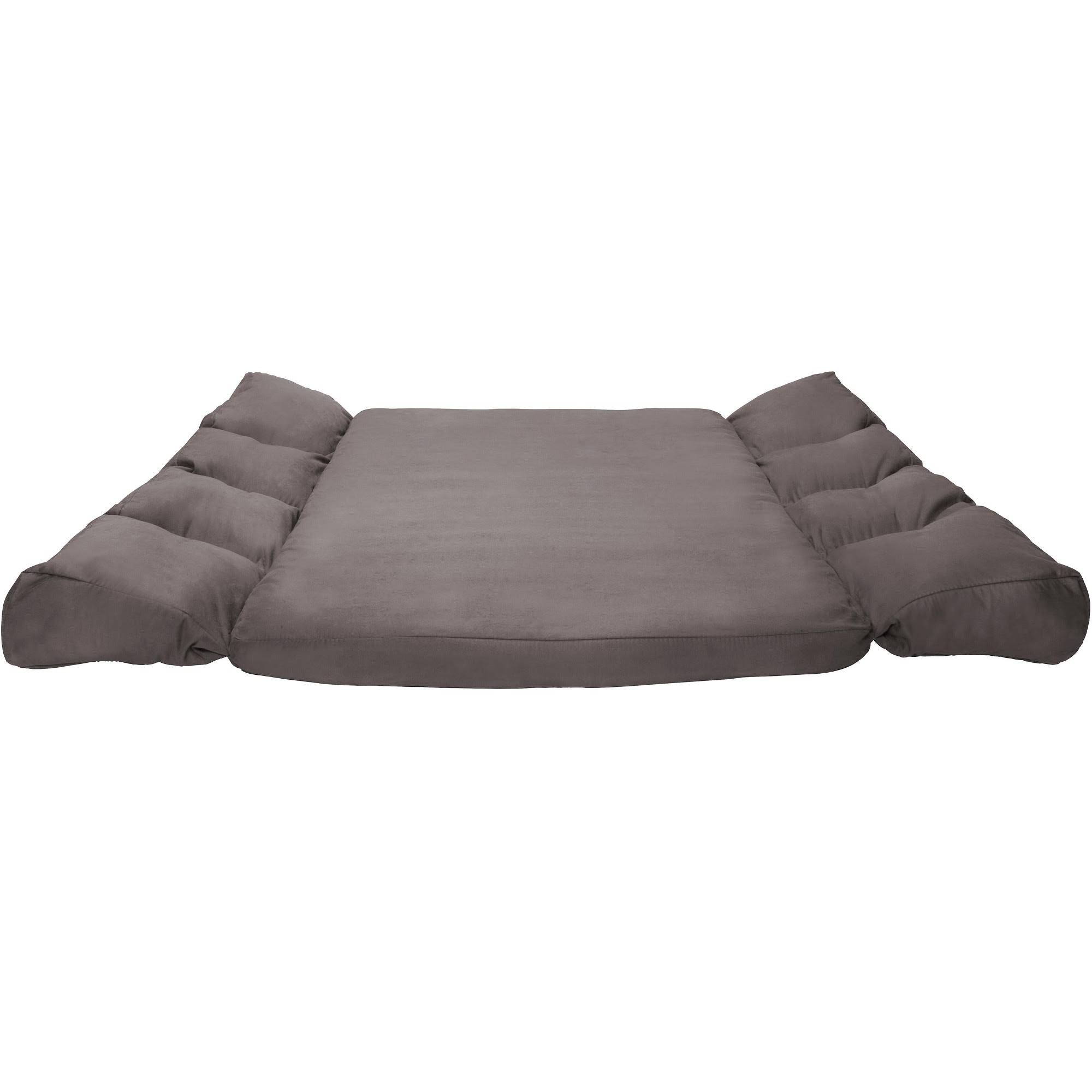 Big Barker Backseat Barker SUV Edition Orthopedic Dog Bed, Khaki, Large