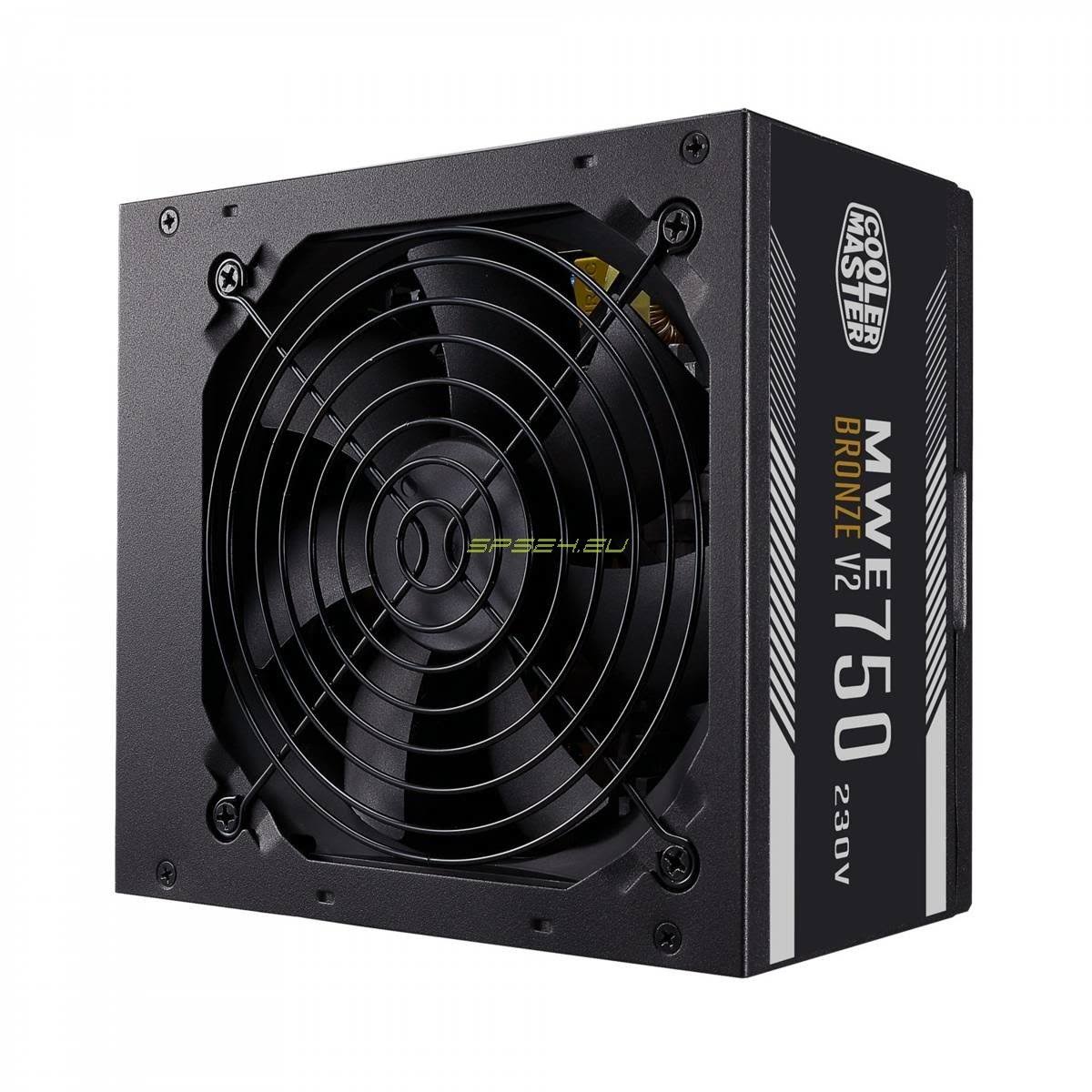 Cooler Master MWE 750 Bronze 230V V2 Power Supply Unit 750 W 24-Pin ATX ATX Black