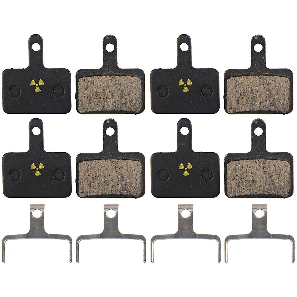 Nukeproof Shimano Deore M515-M525-Tektro Pads 4pk - Organic - Black