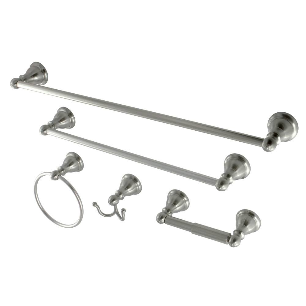 Kingston Brass BAHK5112478SN Bathroom Accessory Combo Satin Nickel