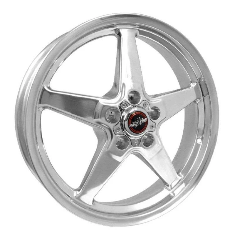 Race Star 92 Drag Star 18x5.00 5x4.75bc 2.00BS Direct Drill Polished Wheel (92-850245Dp)