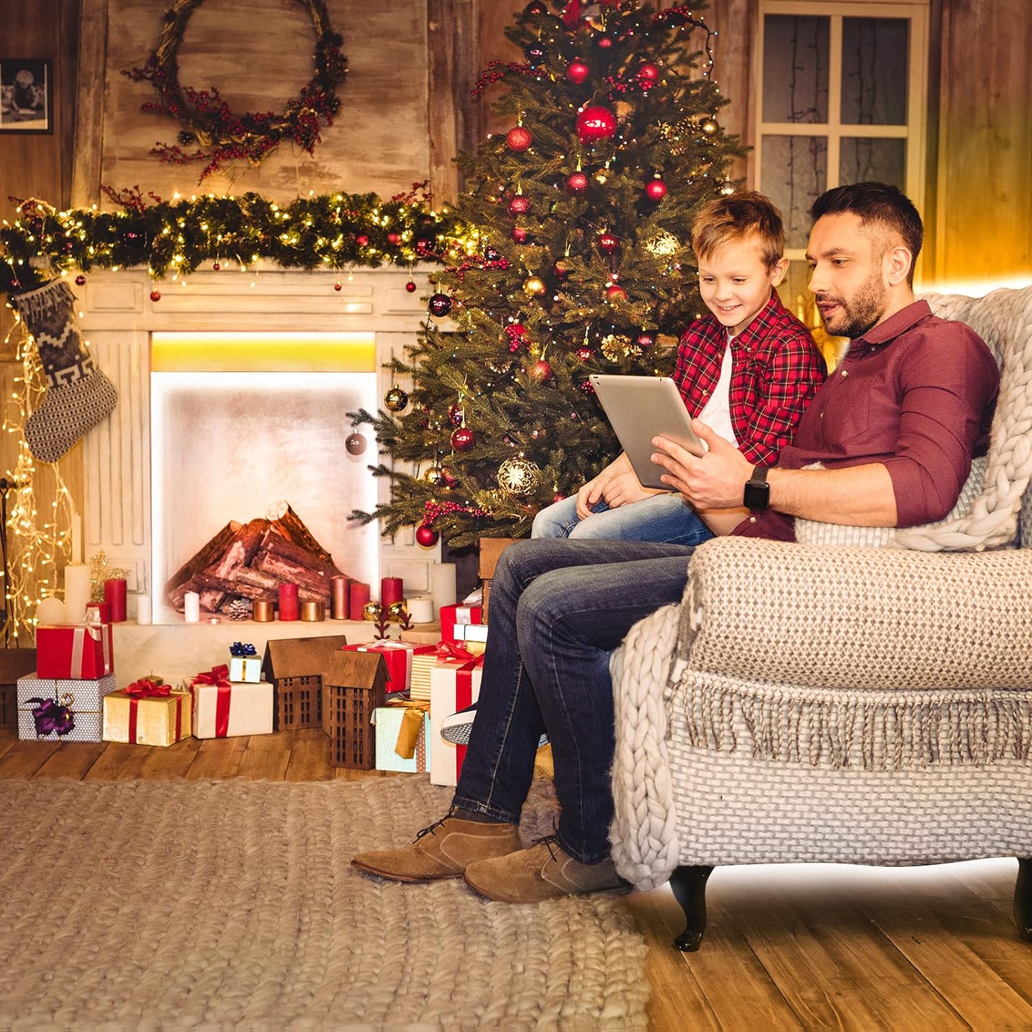 HitLights Cool White LED Strip Lights, UL-Listed Premium High Density 2835, 24.6 Feet, 900 LEDs, 5000K, 72W, CRI 91.5, 12V DC LED Tape Lights Pack of 2