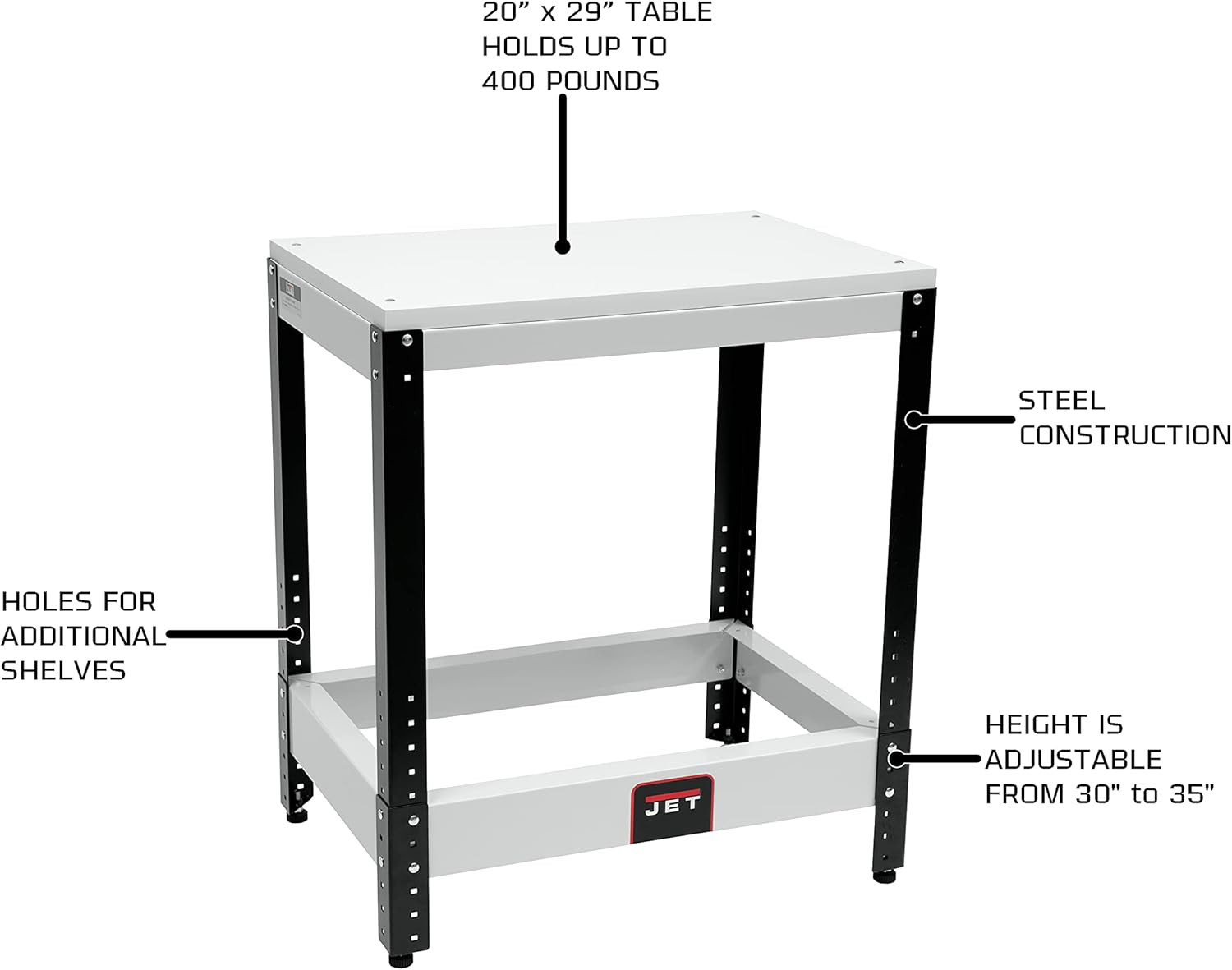 JET 728100 Universal Benchtop Machine Table