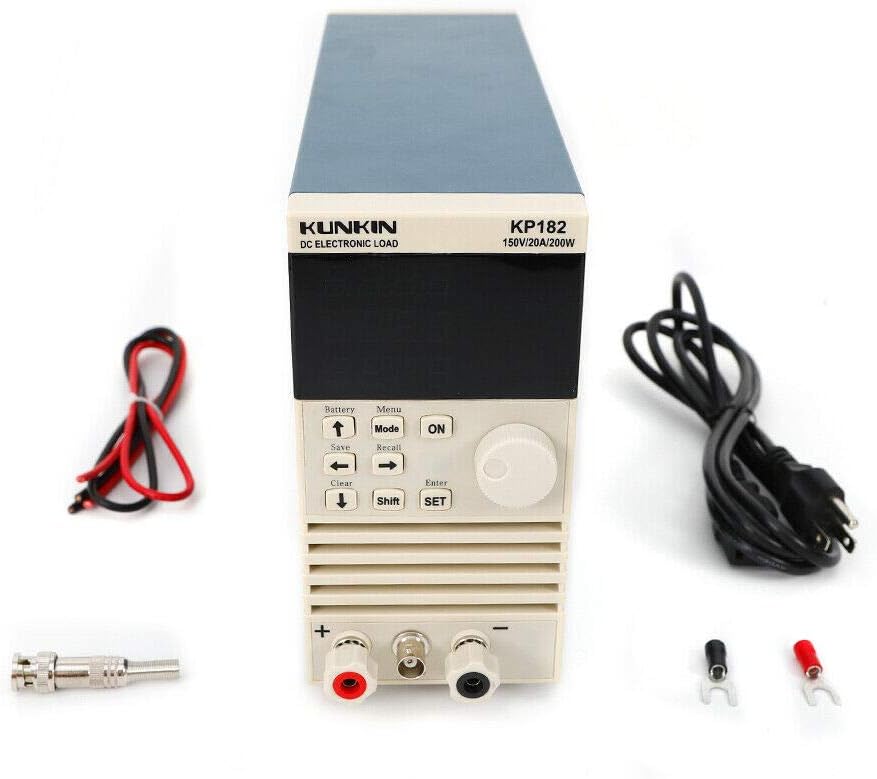 Single Channel Electronic DC load Tester Battery Capacity Tester RS485/232 150V 40A US Plug (400W)