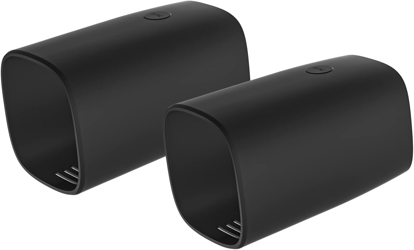 HOLACA Weatherproof Silicone Skin for eufy Security SoloCam E20 E40 Anti-Scratch Protective Cover - Extra Protect eufy E20 E40 Camera (Black 2Pack)