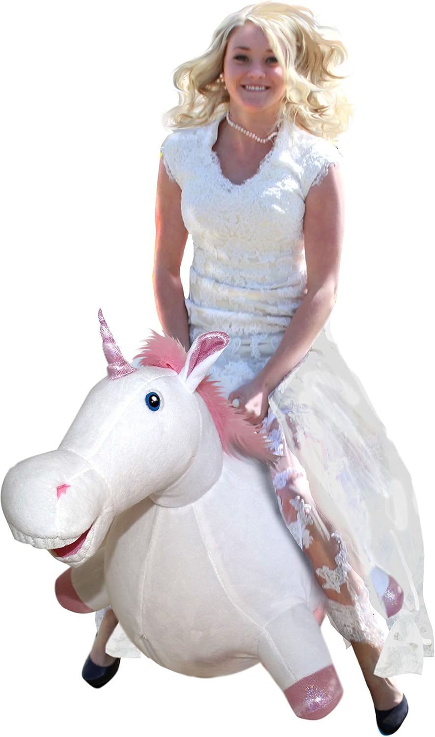 WALIKI Hopper Ball for Adults Ages 13-101 | Hippity Hop | Jumping Hopping Ball | Horse Bouncy Ball (Mr. Jones (Horse)) Pack of 2