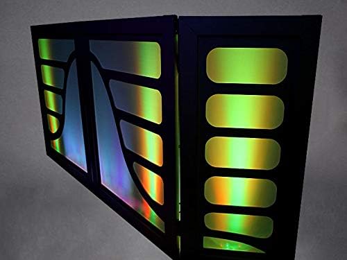 DJ Facade/DJ Booth by Dragon Frontboards: Ritmo 4 Panel/Black Frame
