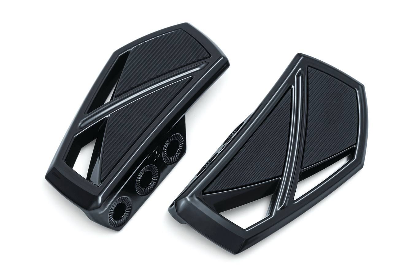 Kuryakyn 5773 Phantom Mini Boards - Gloss Black
