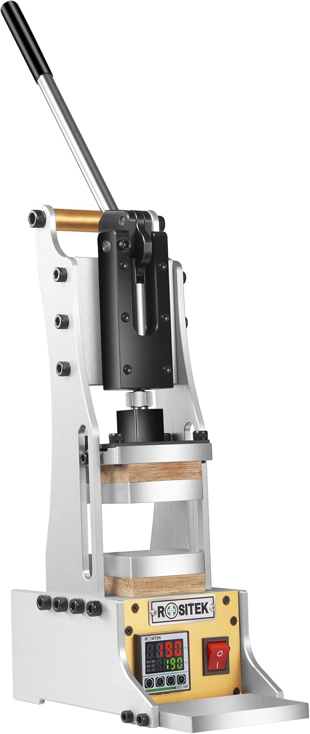 ROSITEK RMP2 2-Ton Manual Heat Press Machine - 3x3 Inch Heated Plates