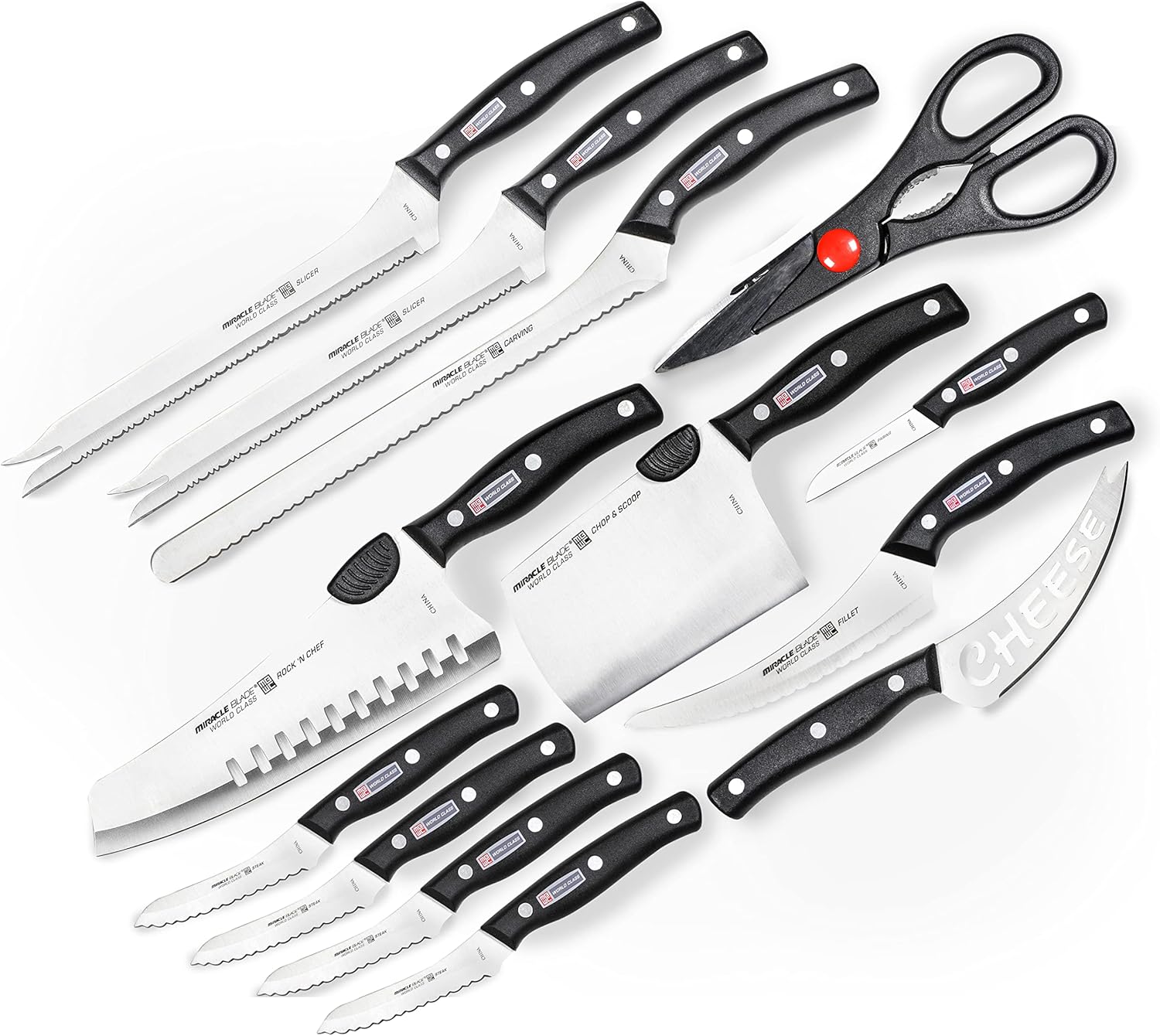 Miracle Blade World Class 13 Piece Knife Set