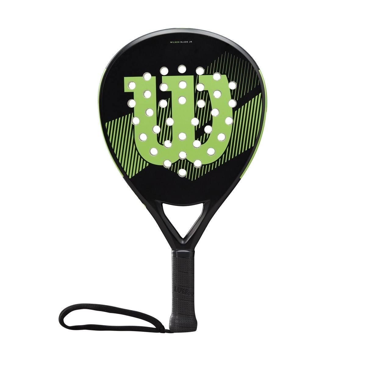 Wilson Blade Junior Padel Paddle in Black / Green